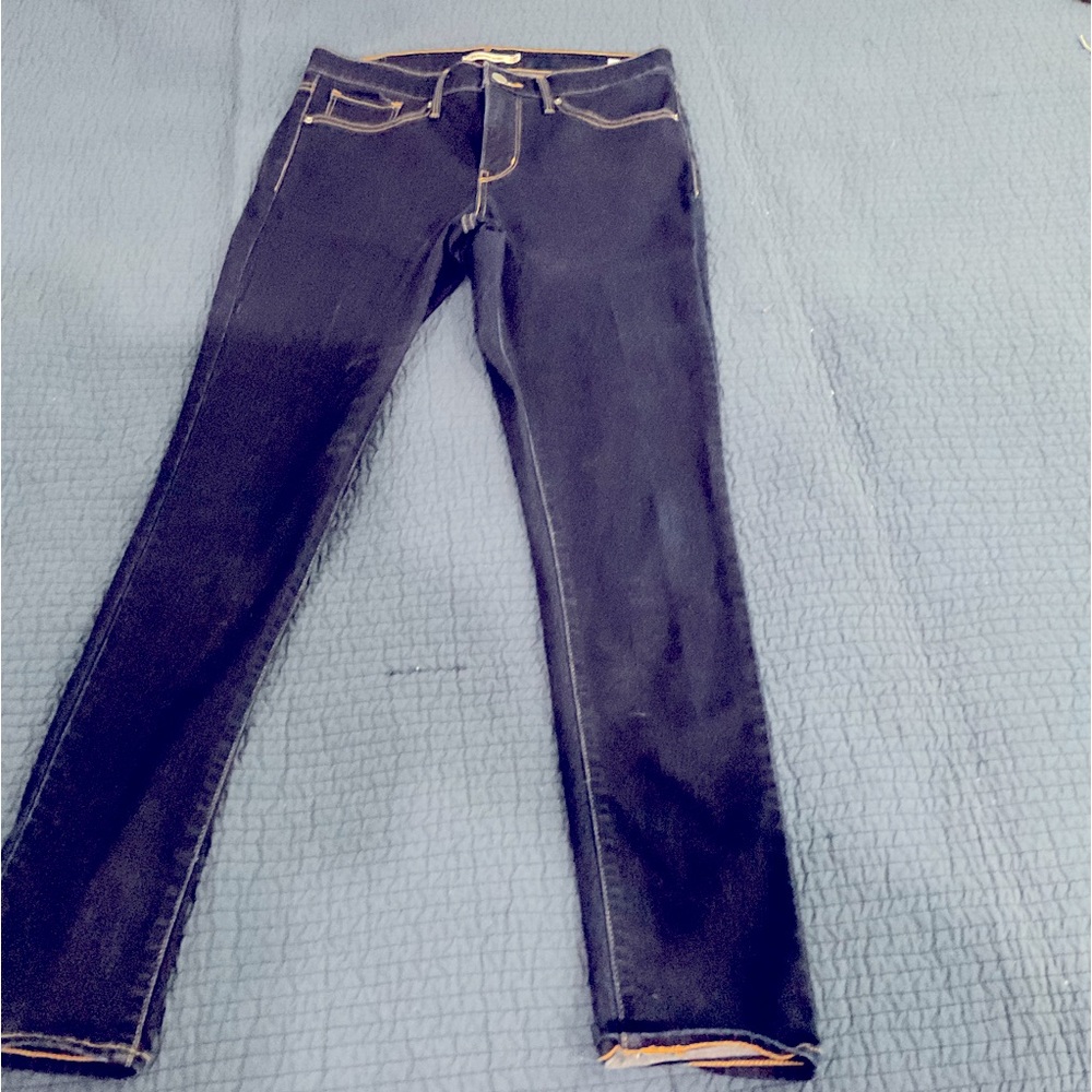 Levi’s straight leg blue jeans